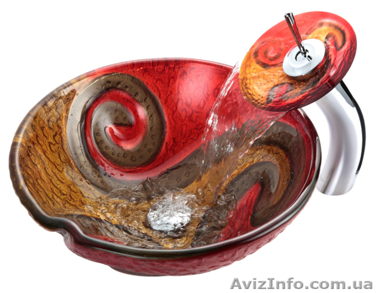 KRAUS:  цветные умывальники для ванной комнаты - <ro>Изображение</ro><ru>Изображение</ru> #3, <ru>Объявление</ru> #661504