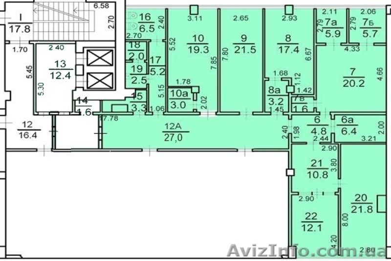 Офис, 202 м. кв., в трех минута от м. Научная - <ro>Изображение</ro><ru>Изображение</ru> #8, <ru>Объявление</ru> #644633