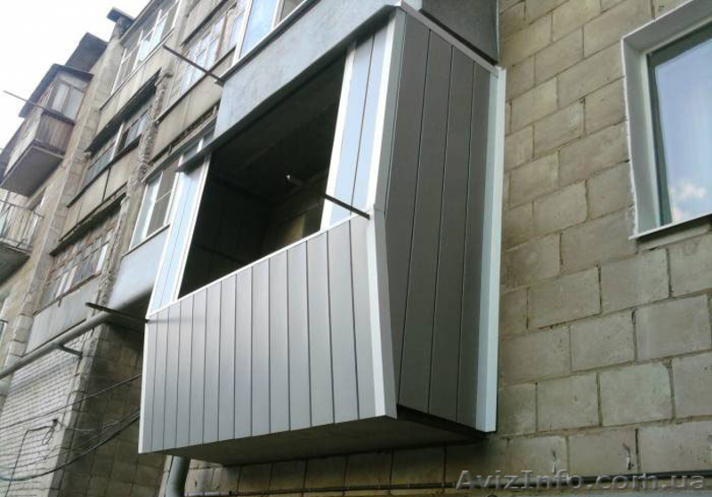 Балконы под ключ: металлокаркас, расширение, остекление, наружная отде - <ro>Изображение</ro><ru>Изображение</ru> #1, <ru>Объявление</ru> #343067