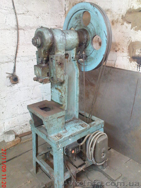 Продам пресс эксцентриковый. - <ro>Изображение</ro><ru>Изображение</ru> #2, <ru>Объявление</ru> #742894