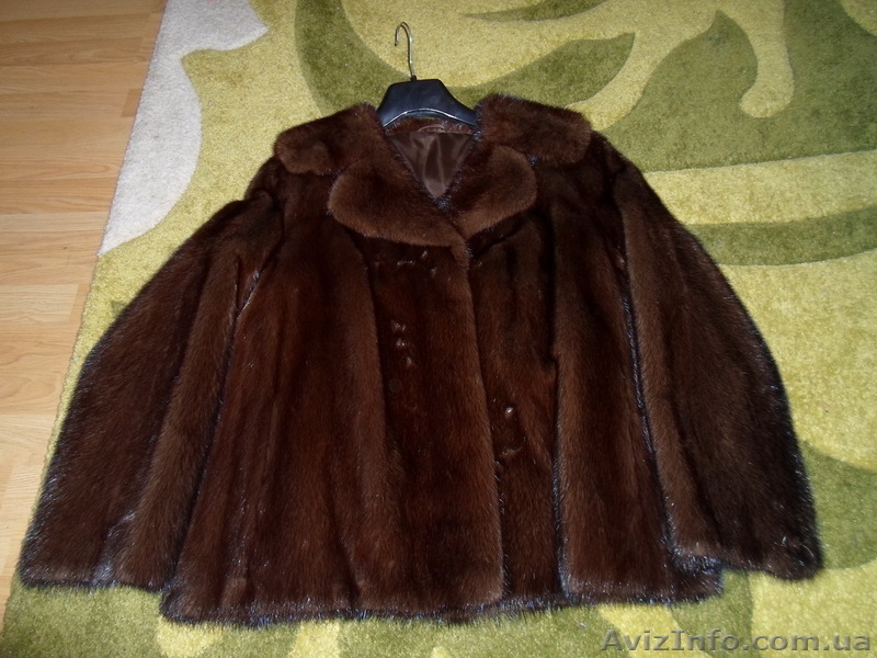 Продам норковый шикарный полушубок.Цвет-горький шоколад. Размер 48-54 - <ro>Изображение</ro><ru>Изображение</ru> #3, <ru>Объявление</ru> #614560