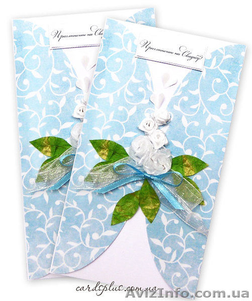 приглашения на свадьбу ручной работы - <ro>Изображение</ro><ru>Изображение</ru> #4, <ru>Объявление</ru> #755578