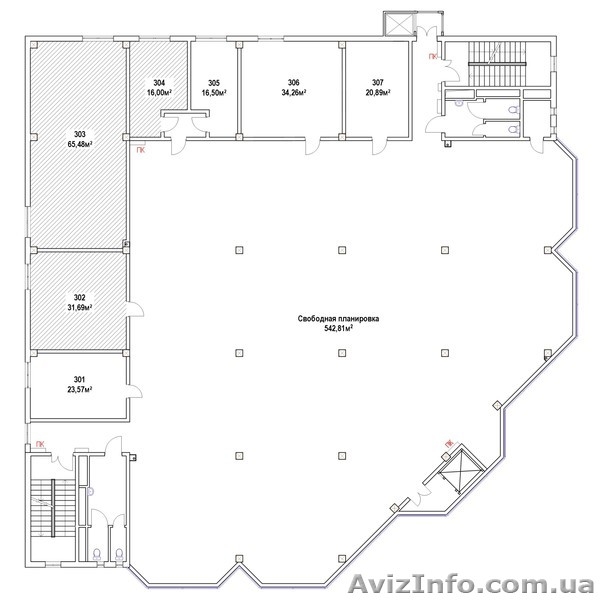 Аренда от 30 до 130м2 - <ro>Изображение</ro><ru>Изображение</ru> #5, <ru>Объявление</ru> #772703