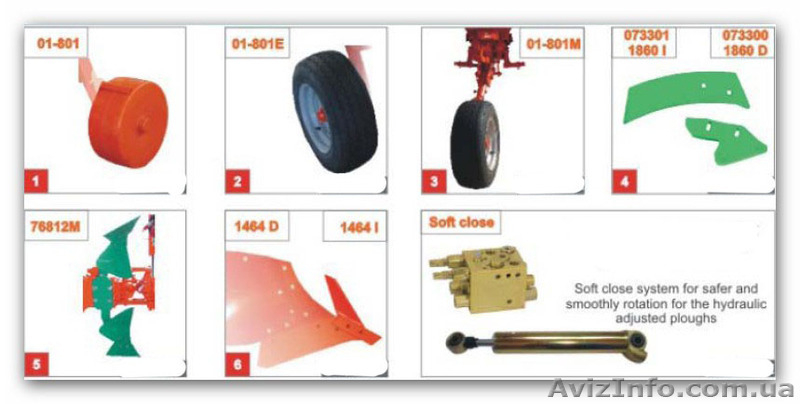 Плуг реверсивный КК2000 - <ro>Изображение</ro><ru>Изображение</ru> #4, <ru>Объявление</ru> #782580