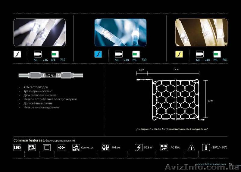 Световая сетка, электромонтажные услуги - <ro>Изображение</ro><ru>Изображение</ru> #3, <ru>Объявление</ru> #793841