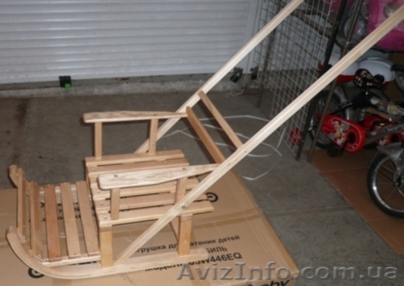 Санки детские деревянные - <ro>Изображение</ro><ru>Изображение</ru> #3, <ru>Объявление</ru> #795286