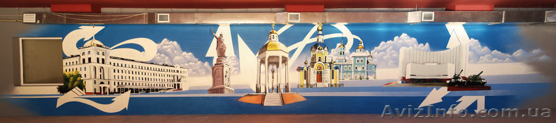 Художественное оформление, роспись стен, граффити оформление.  - <ro>Изображение</ro><ru>Изображение</ru> #4, <ru>Объявление</ru> #815289
