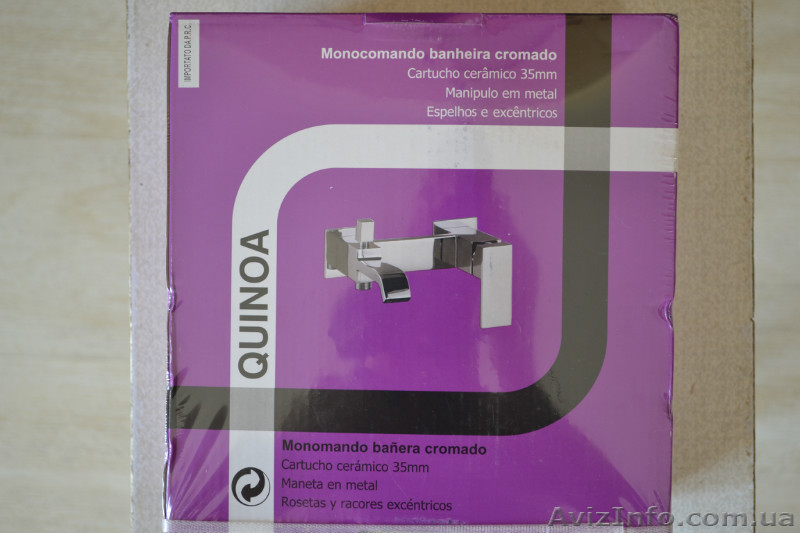 Продам смеситель Quinova хром ванна Emmevi (Италия) - <ro>Изображение</ro><ru>Изображение</ru> #2, <ru>Объявление</ru> #803698