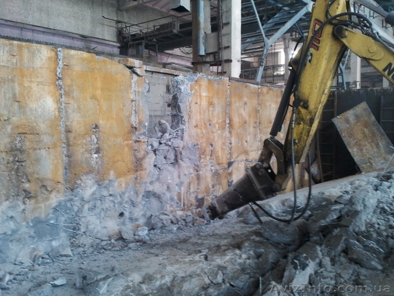 ДЕМОНТАЖ, ГИДРОМОЛОТ бетонокол бетонолом  - <ro>Изображение</ro><ru>Изображение</ru> #3, <ru>Объявление</ru> #61763