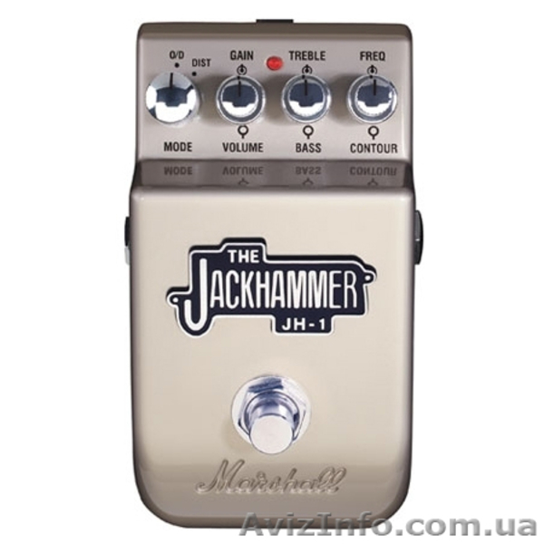 продам педаль эффектов Marshall jackhammer.  - <ro>Изображение</ro><ru>Изображение</ru> #1, <ru>Объявление</ru> #860030