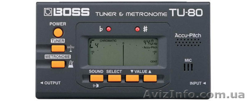 продам тюнер/метроном Boss TU80. - <ro>Изображение</ro><ru>Изображение</ru> #2, <ru>Объявление</ru> #871399