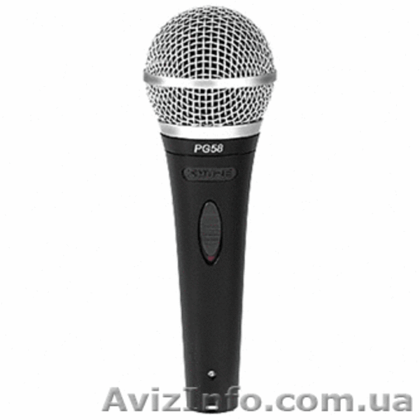 продам микрофон Shure PG58 XLR. - <ro>Изображение</ro><ru>Изображение</ru> #2, <ru>Объявление</ru> #871575