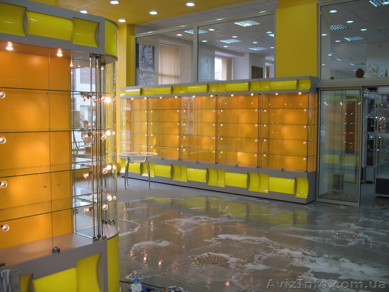 Витрины торговые из стекла и алюминиевого профиля. - <ro>Изображение</ro><ru>Изображение</ru> #1, <ru>Объявление</ru> #855674