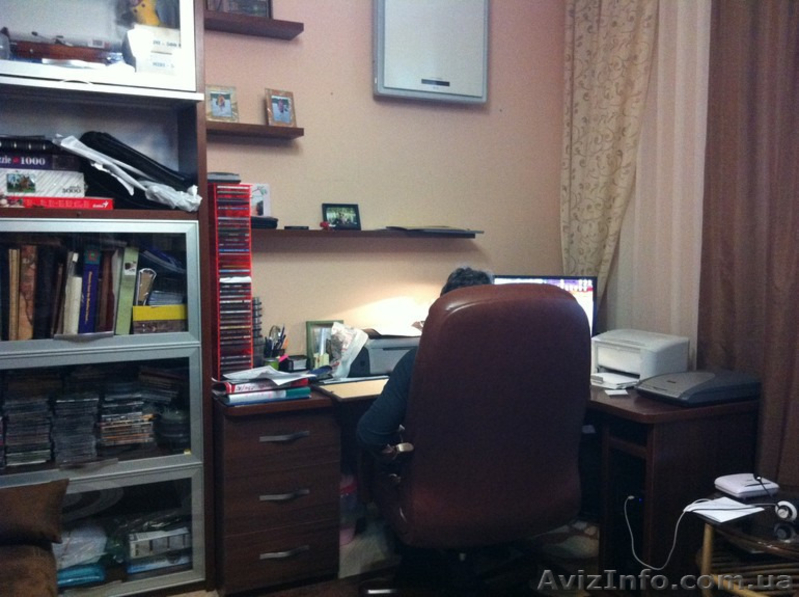 Сдам 3к элитную квартиру, 120м, новострой. Зал, спальня, кабинет. - <ro>Изображение</ro><ru>Изображение</ru> #6, <ru>Объявление</ru> #861691