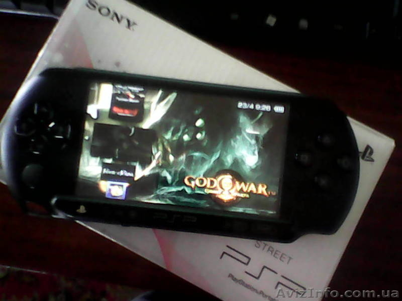 Продам портативную игровую приставку SONY PSP-1004 Street Black - <ro>Изображение</ro><ru>Изображение</ru> #1, <ru>Объявление</ru> #888496