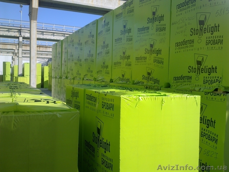 Газобетонные блоки СТОУНЛАЙТ от официального представителя - <ro>Изображение</ro><ru>Изображение</ru> #1, <ru>Объявление</ru> #911568