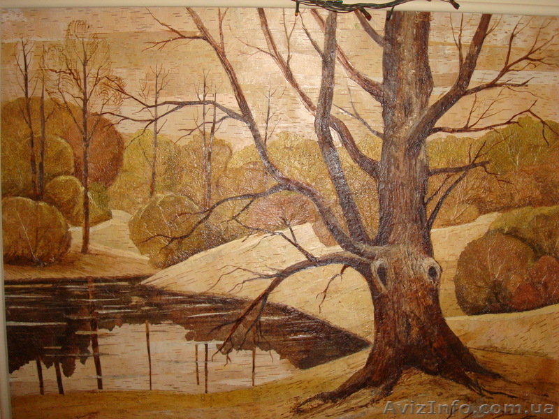 Картины без краски - на березовой коре. - <ro>Изображение</ro><ru>Изображение</ru> #3, <ru>Объявление</ru> #910656