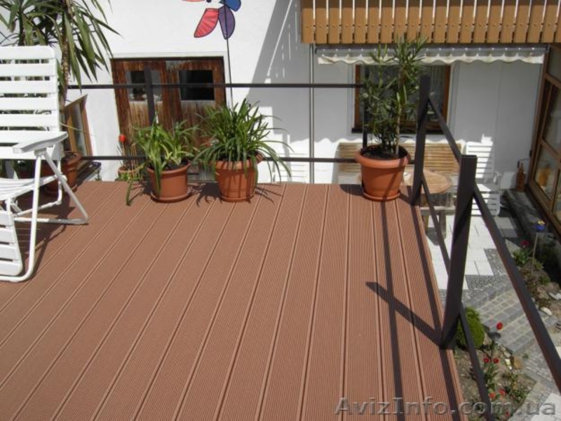 Террасная доска (декинг)из композитного материала - <ro>Изображение</ro><ru>Изображение</ru> #5, <ru>Объявление</ru> #877701