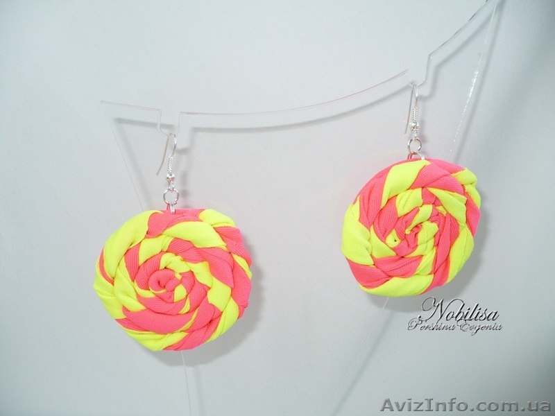 Неоновые серьги - <ro>Изображение</ro><ru>Изображение</ru> #5, <ru>Объявление</ru> #917381
