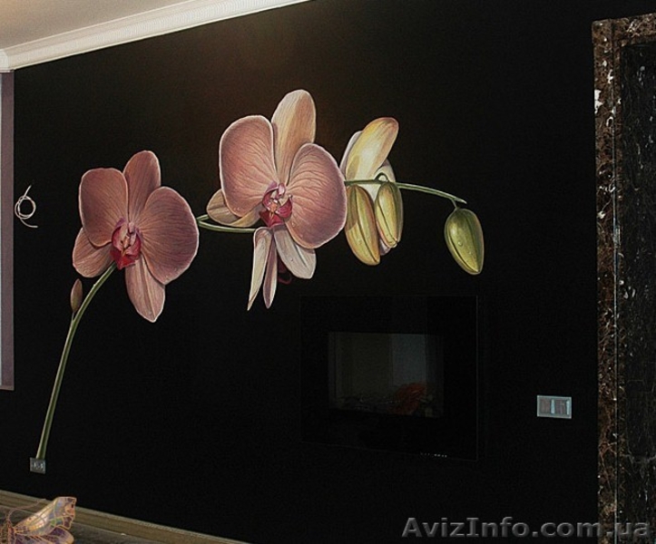 Художественная роспись стен в интерьере. Дизайн интерьеров. - <ro>Изображение</ro><ru>Изображение</ru> #1, <ru>Объявление</ru> #949867