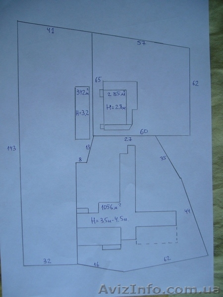 Продам н/ф, 1700 м, Три здания одноэтажных (1056м (Н=3.5м-4.5м)+342м (Н=3.2м)+28 - <ro>Изображение</ro><ru>Изображение</ru> #4, <ru>Объявление</ru> #946409