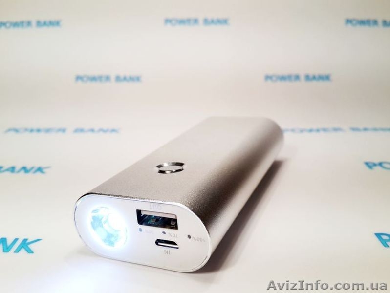 PowerBank 5600 mAh + Flash - карманное зарядное устройство - <ro>Изображение</ro><ru>Изображение</ru> #3, <ru>Объявление</ru> #1006078