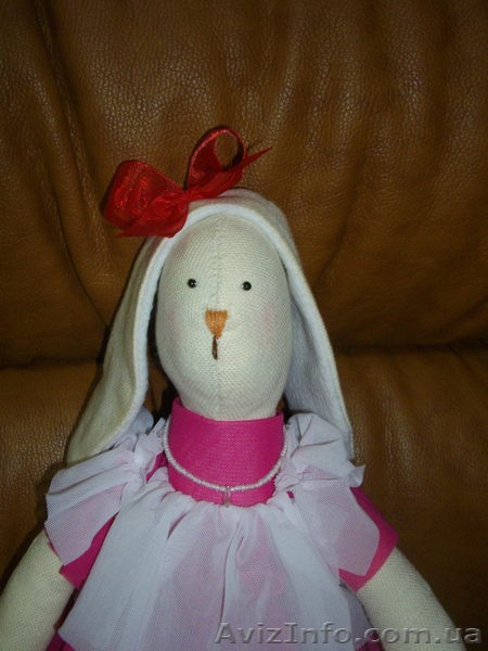 Зайка тильда ручной работы - <ro>Изображение</ro><ru>Изображение</ru> #5, <ru>Объявление</ru> #1009376