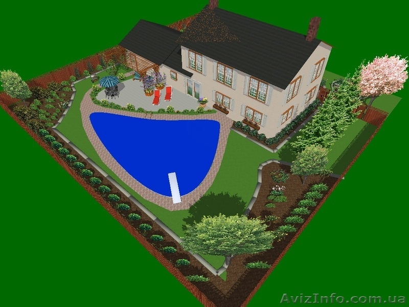 Ландшафтное проектирование в 3D программе - <ro>Изображение</ro><ru>Изображение</ru> #4, <ru>Объявление</ru> #1028979