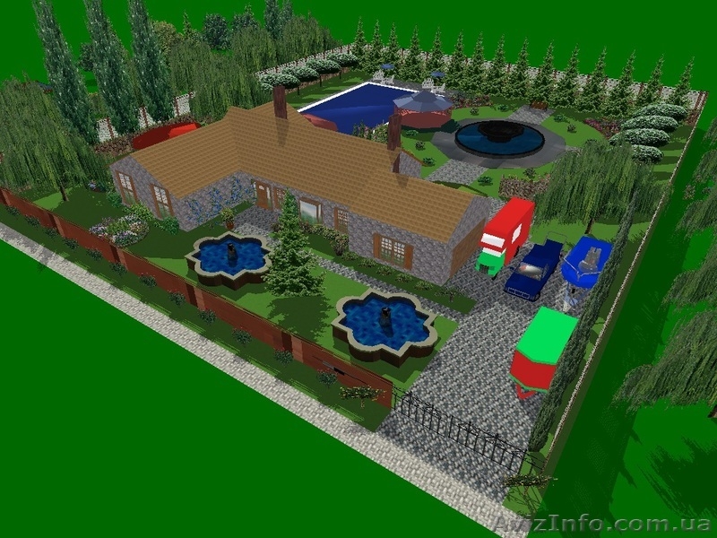 Ландшафтное проектирование в 3D программе - <ro>Изображение</ro><ru>Изображение</ru> #7, <ru>Объявление</ru> #1028979