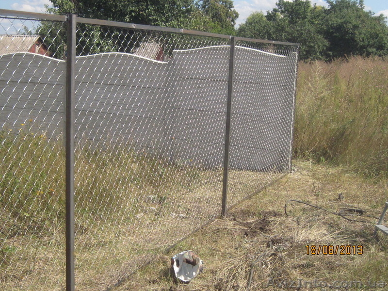 Забор из сетки рабица - <ro>Изображение</ro><ru>Изображение</ru> #3, <ru>Объявление</ru> #1023386