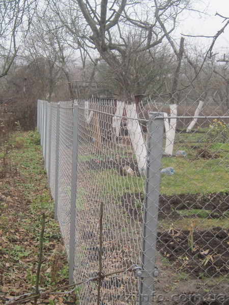 Забор из сетки рабица - <ro>Изображение</ro><ru>Изображение</ru> #4, <ru>Объявление</ru> #1023386