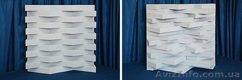 Меламин, акустические панели Эхокор, бас ловушки, акустический паралон - <ro>Изображение</ro><ru>Изображение</ru> #3, <ru>Объявление</ru> #1069917