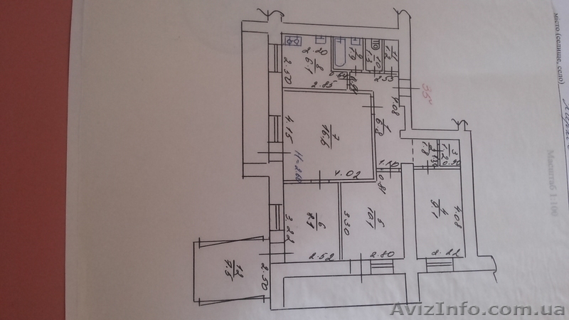 Продается четырехкомнатная квартира  - <ro>Изображение</ro><ru>Изображение</ru> #1, <ru>Объявление</ru> #1072196
