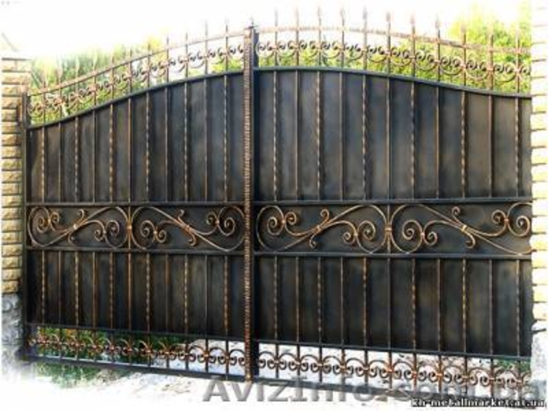 Изготовление ворот , заборов, козырьков с ковки и с коваными элементами - <ro>Изображение</ro><ru>Изображение</ru> #1, <ru>Объявление</ru> #1082262