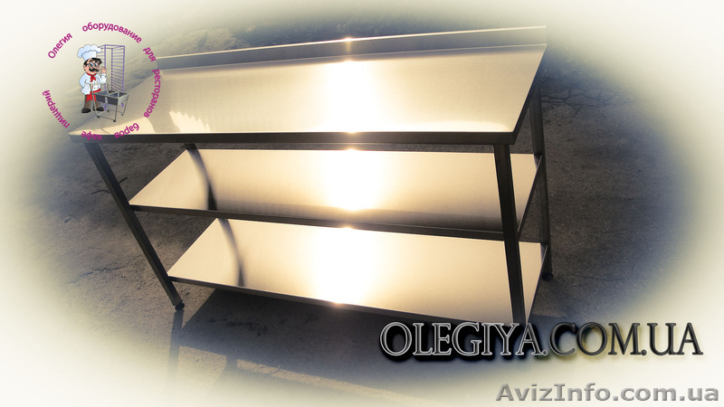 Стол производственный разделочный из нержавейки - <ro>Изображение</ro><ru>Изображение</ru> #1, <ru>Объявление</ru> #1086535