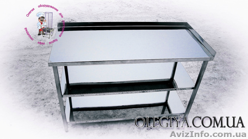 Стол производственный разделочный из нержавейки - <ro>Изображение</ro><ru>Изображение</ru> #3, <ru>Объявление</ru> #1086535