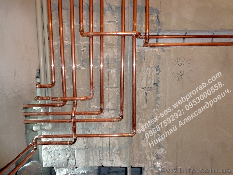 Монтаж (пайка) водопровода из медных труб. - <ro>Изображение</ro><ru>Изображение</ru> #3, <ru>Объявление</ru> #874436