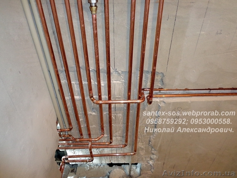 Монтаж (пайка) водопровода из медных труб. - <ro>Изображение</ro><ru>Изображение</ru> #7, <ru>Объявление</ru> #874436