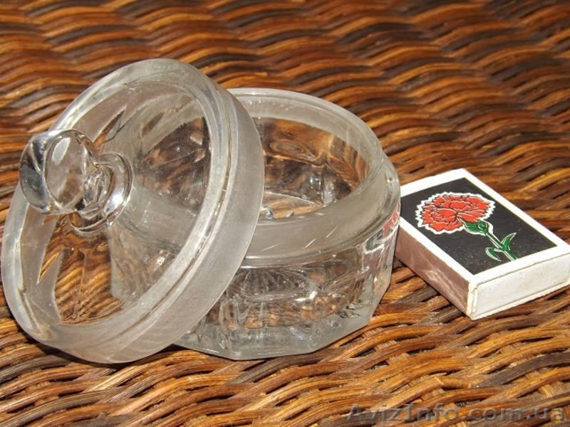 Пудреница. Антикварная. Стеклянная. - <ro>Изображение</ro><ru>Изображение</ru> #3, <ru>Объявление</ru> #1190552