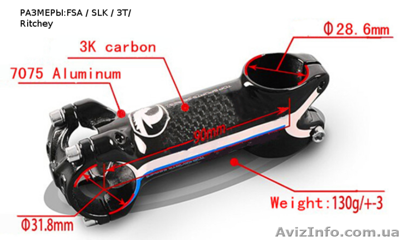 вынос FSA K-Force/SL-K/3T/Ritchey  мтб карбоновый бесплатная доставка  - <ro>Изображение</ro><ru>Изображение</ru> #4, <ru>Объявление</ru> #1112197