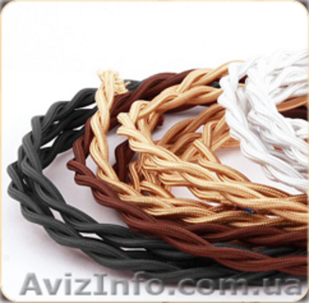 Ретро провод шелковый - <ro>Изображение</ro><ru>Изображение</ru> #3, <ru>Объявление</ru> #1257155