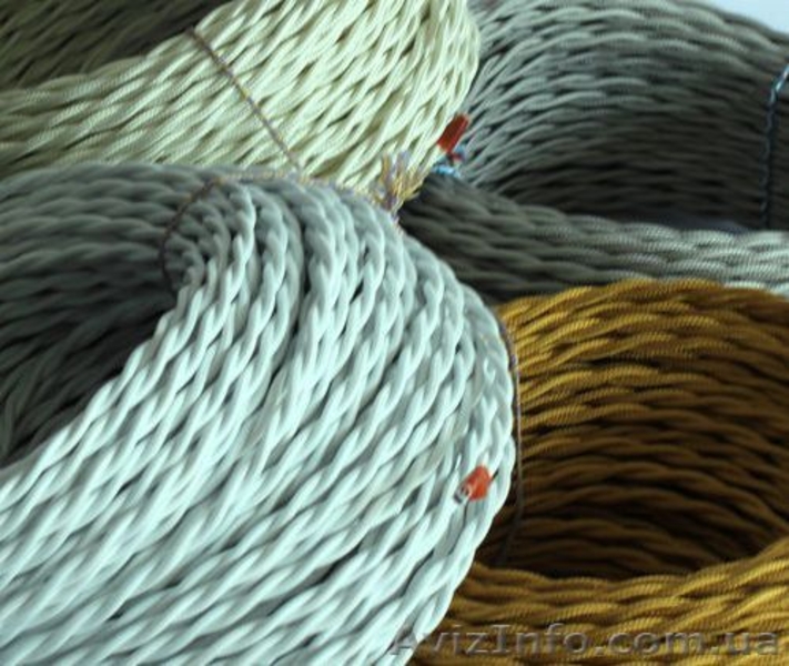 Ретро провод шелковый - <ro>Изображение</ro><ru>Изображение</ru> #5, <ru>Объявление</ru> #1257155