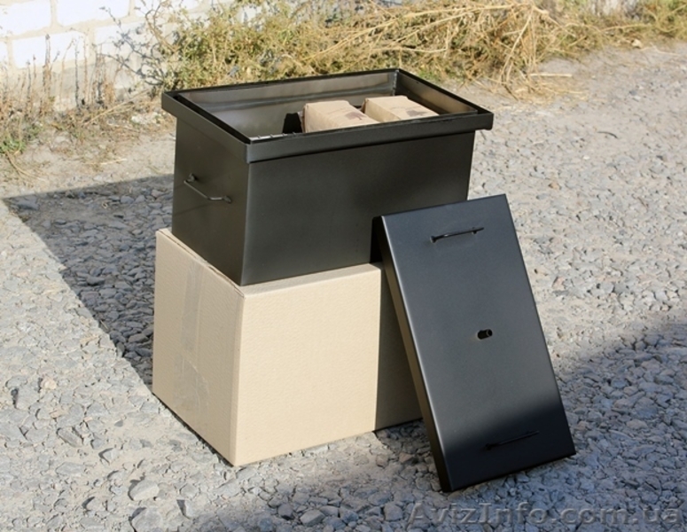 Коптильня с гидрозатвором большая (окрашенная термостойкой краской) - <ro>Изображение</ro><ru>Изображение</ru> #1, <ru>Объявление</ru> #1276204