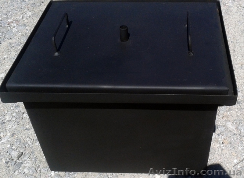 Коптильня с гидрозатвором малая (окрашенная термостойкой краской) - <ro>Изображение</ro><ru>Изображение</ru> #2, <ru>Объявление</ru> #1276205