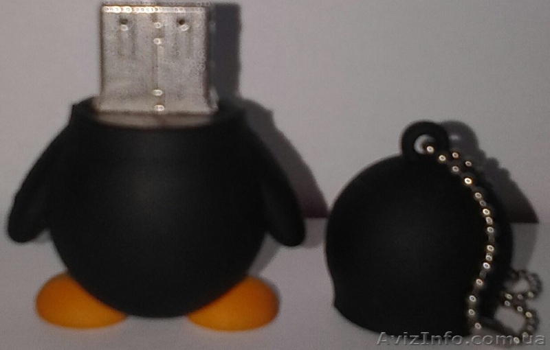 Продам Флешку Пингвин резиновая USB Flash Disk (16GB) в Харькове. - <ro>Изображение</ro><ru>Изображение</ru> #3, <ru>Объявление</ru> #1280373