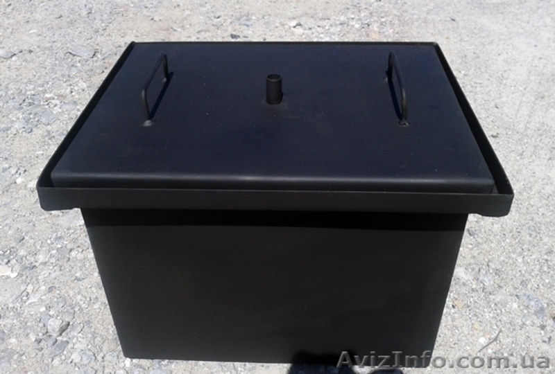 Коптильня с гидрозатвором малая (окрашенная термостойкой краской) - <ro>Изображение</ro><ru>Изображение</ru> #4, <ru>Объявление</ru> #1276205