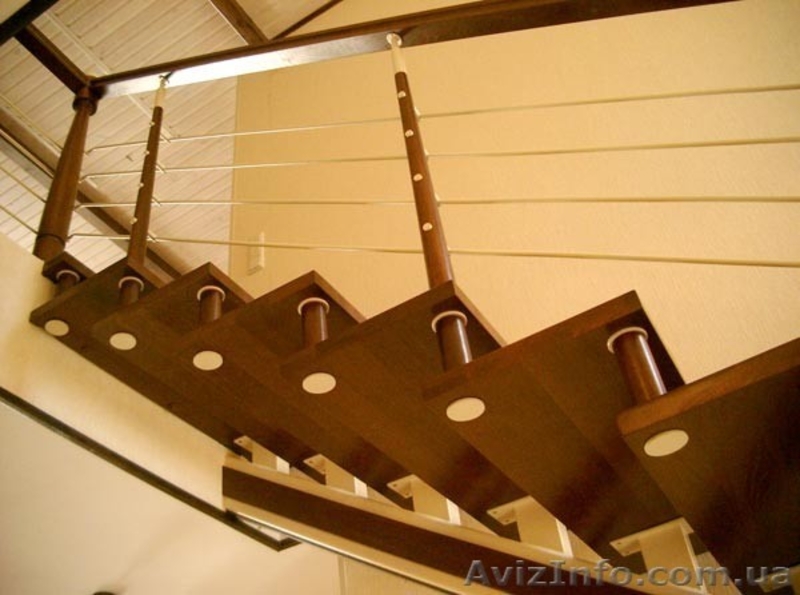 Лестница маршевая деревянная под заказ - <ro>Изображение</ro><ru>Изображение</ru> #3, <ru>Объявление</ru> #1291173