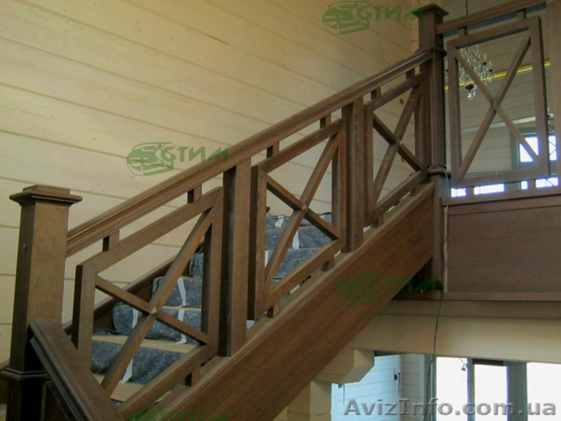 Деревянные перила - <ro>Изображение</ro><ru>Изображение</ru> #9, <ru>Объявление</ru> #1291214