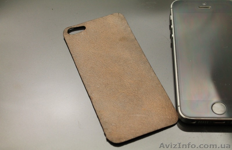 Накладка кожаная для iPhone 4,4s, 5, 5s, 6 Натуральная кожа! - <ro>Изображение</ro><ru>Изображение</ru> #1, <ru>Объявление</ru> #1319137