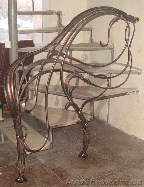 Кованое ограждение для лестницы - <ro>Изображение</ro><ru>Изображение</ru> #5, <ru>Объявление</ru> #1318401